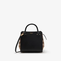 Mini Tote Bag in Black - Women | Burberry® Official
