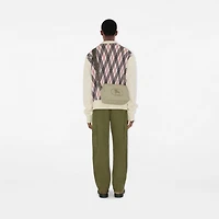 Orkney Crossbody Bag in Light hunter - Men, Nylon, Technical | Burberry® Official