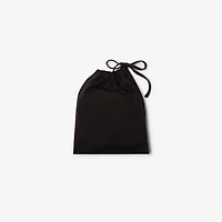 Check Trim Swimsuit in Black - Women, Nylon | Burberry® Official