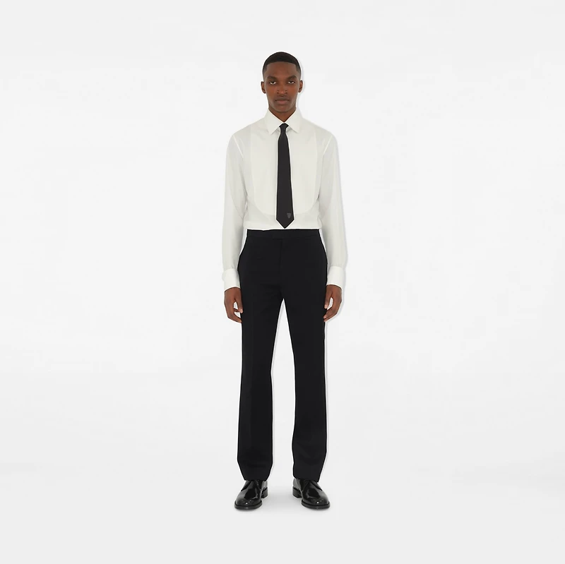 Wool Tuxedo Trousers in Black - Men | Burberry® Official
