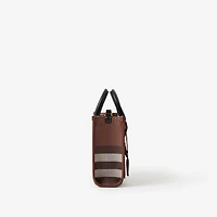 Mini Freya Tote in Dark birch brown - Women | Burberry® Official