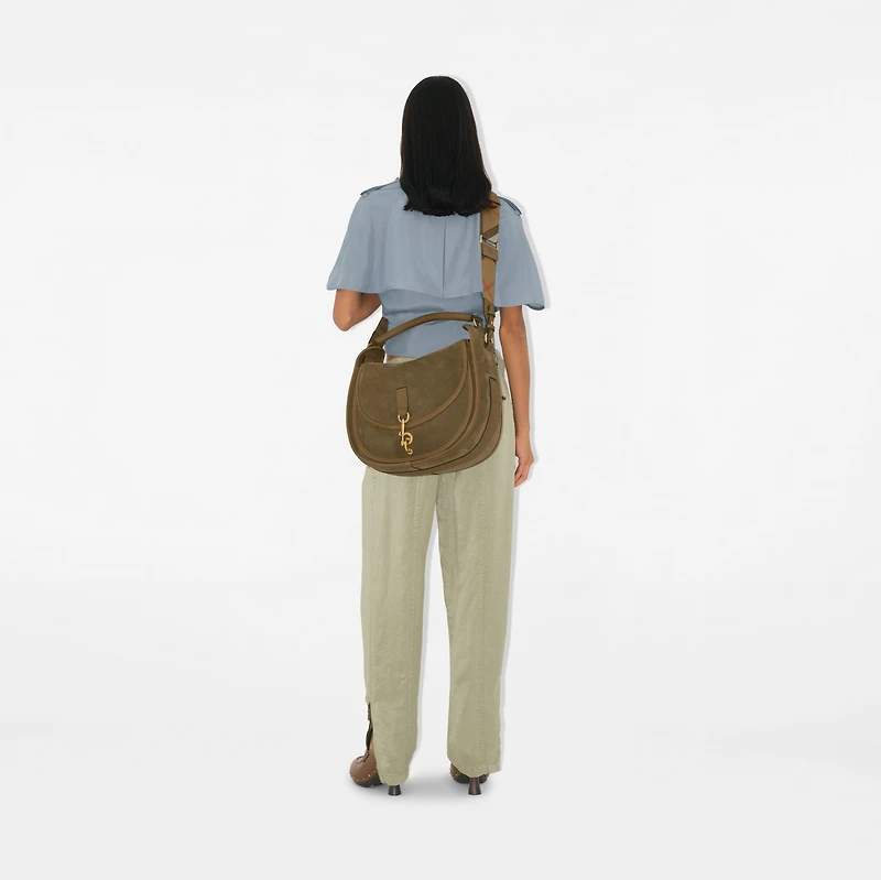 B Clip Messenger Bag in Sweep - Women