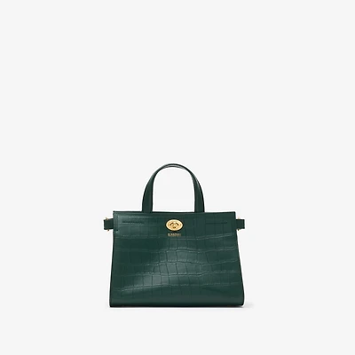 Mini Cotswolds Tote in Ivy green - Women | Burberry® Official