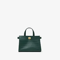 Mini Cotswolds Tote in Ivy green - Women | Burberry® Official