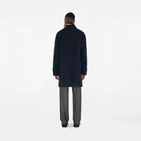 Mid-length Cashmere Car Coat in Navy - Men | Burberry® Official