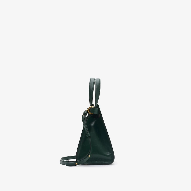 Small Cotswolds Tote in Ivy green - Women | Burberry® Official