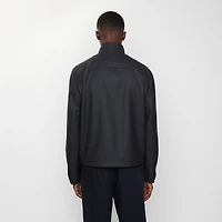 Wool Harrington Jacket in Brisk grey - Men | Burberry® Official