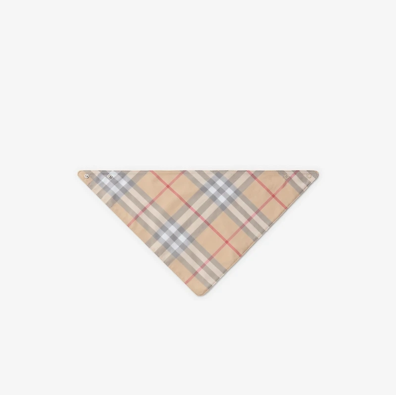 Cotton Two-piece Bib Set in White - Children | Burberry® Official