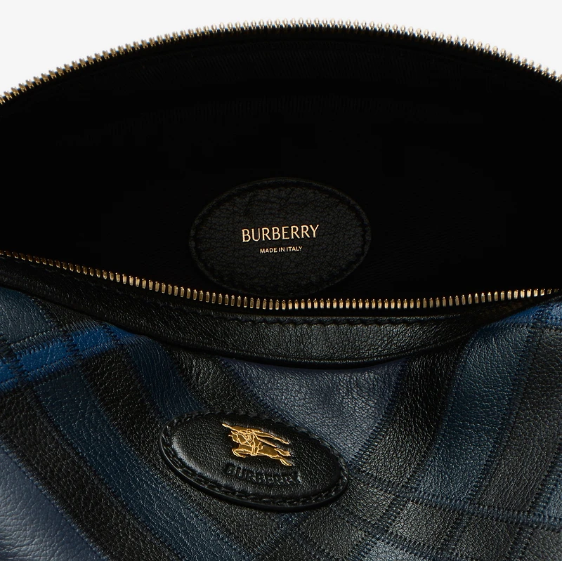 Highlands Pouch in Storm blue - Men | Burberry® Official