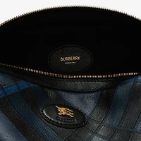 Highlands Pouch in Storm blue - Men | Burberry® Official