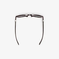 Curve Pilot Sunglasses​ in Black - Women | Burberry® Official