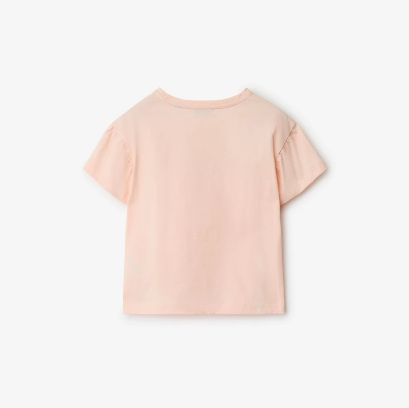 London Guard Cotton T-shirt in Shell | Burberry® Official
