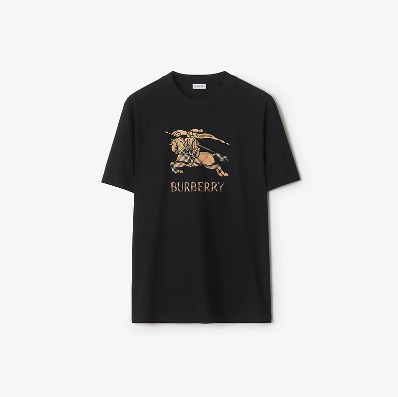 EKD Ombré Cotton T-shirt in Black - Men | Burberry® Official