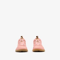Leather Matrix Sneakers in Ditsy - Men | Burberry® Official