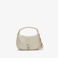 B Clip Messenger Bag in Soap beige - Women