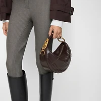 Knight Arc Bag in Peat brown - Women | Burberry® Official