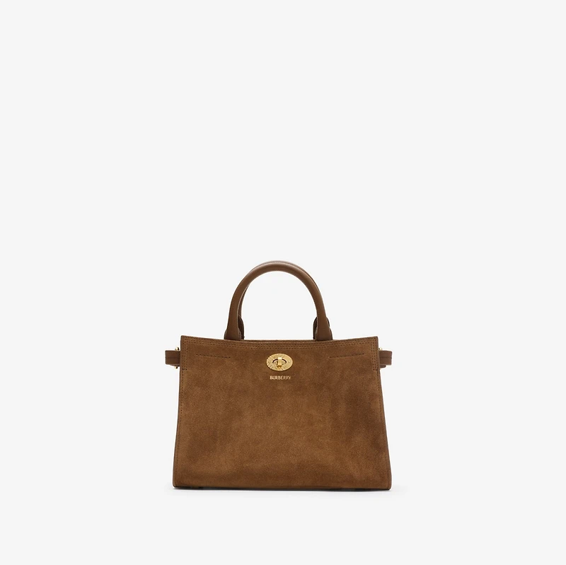 Mini Cotswolds Tote in Hazel brown - Women | Burberry® Official