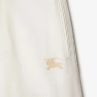 Cotton Blend Shorts in White | Burberry® Official