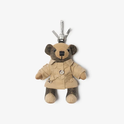 Thomas Bear Charm in Archive beige - Women | Burberry® Official