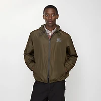 EKD Nylon Hooded Jacket in Marsh green - Men | Burberry® Official