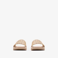 Check Slides in Teacup - Women, Technical | Burberry® Official