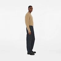 Cashmere Blend Sweater in Flax beige - Men | Burberry® Official