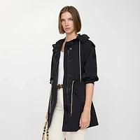 Stretch Nylon Parka in Black - Women | Burberry® Official