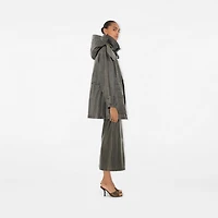 Bleached Cotton Parka in Oil - Women | Burberry® Official