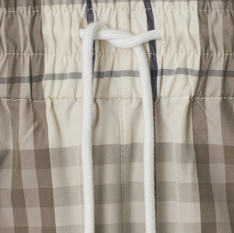Check Cotton Shorts - Women | Burberry® Official
