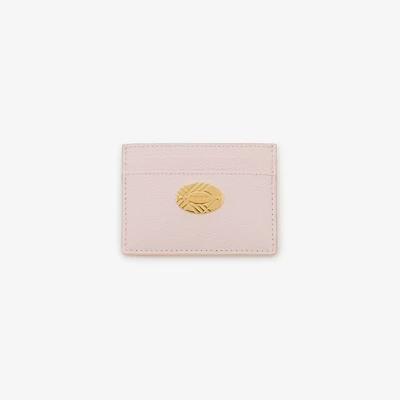 Cotswolds Card Case in Cameo pink - Women, Leather | Burberry® Official