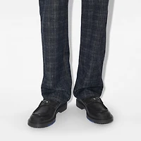 Leather Rogue Loafers in Black - Men | Burberry® Official