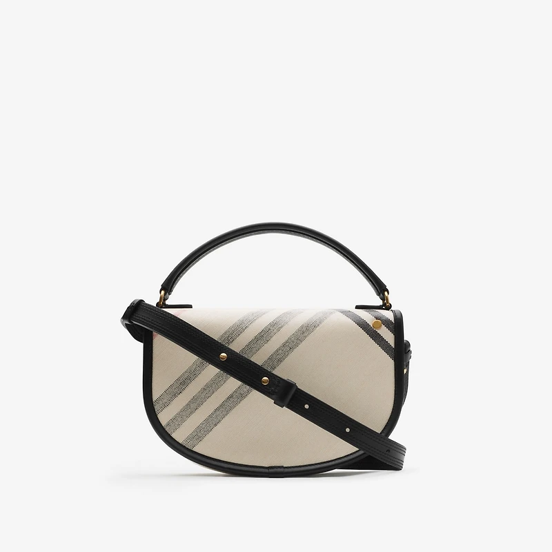 Highlands Crossbody Bag in Soap - Women, Cotton, Linen | Burberry® Official