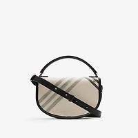 Highlands Crossbody Bag in Soap - Women, Cotton, Linen | Burberry® Official