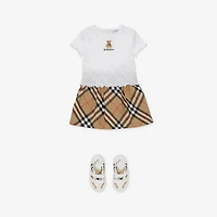 Thomas Bear Cotton T-shirt in White | Burberry® Official