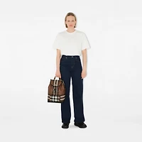 Check Backpack in Dark birch brown - Women | Burberry® Official