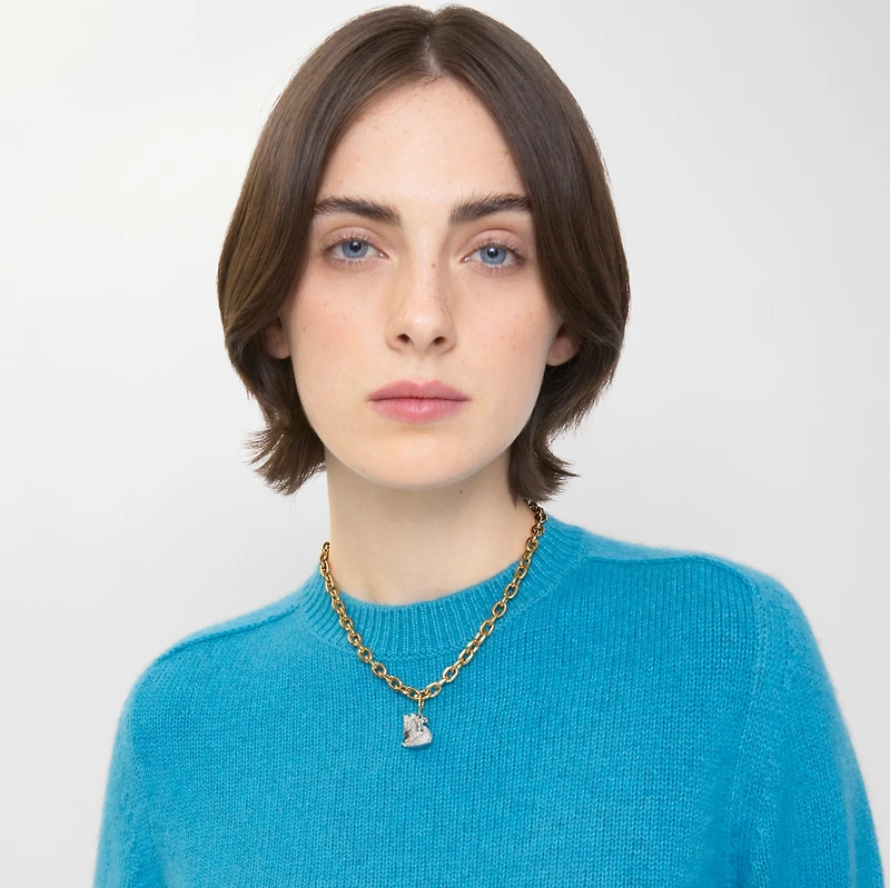 Charm Chain Necklace in Gold - Women | Burberry® Official