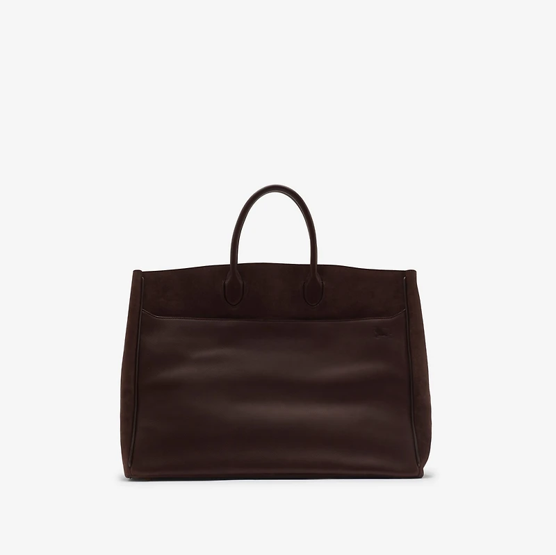 Large Rocking Horse Tote​ in Dark brown - Women | Burberry® Official