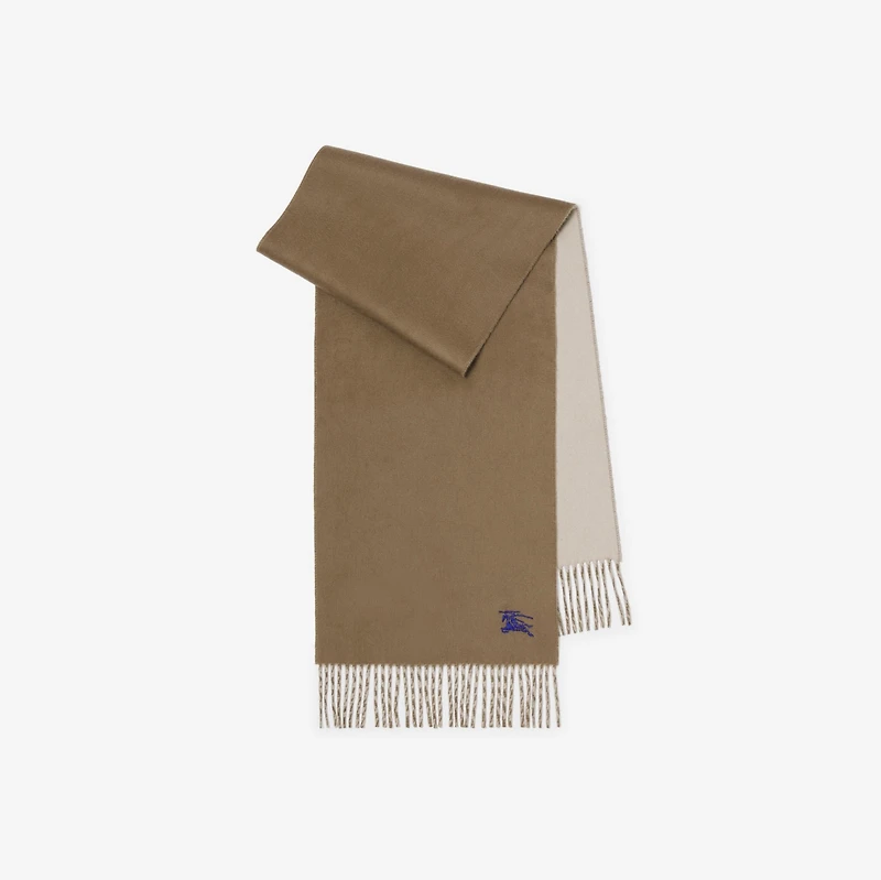 Reversible Cashmere Scarf in Vole/smoke | Burberry® Official