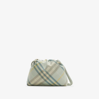 Check Pouch in Breeze - Children | Burberry® Official