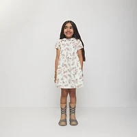 Umbrella Cotton Dress in Calico | Burberry® Official