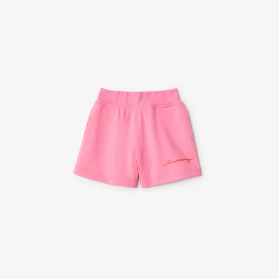 Cotton Shorts in Blossom | Burberry® Official