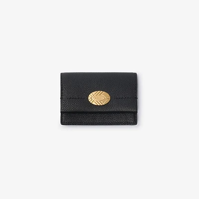 Cotswolds Folding Card Case in Black - Women | Burberry® Official