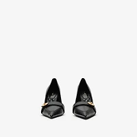 Leather Cotswolds High Pumps in Black - Women | Burberry® Official