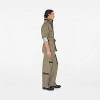 Check Wool Trousers in Loch/bliss - Men | Burberry® Official
