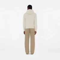 Knot Logo Cotton Hoodie in Sail - Men | Burberry® Official