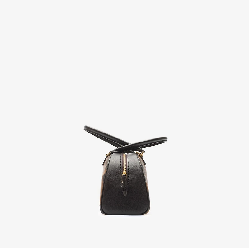 Medium Highlands Bowling Bag​ in Hazel brown - Women | Burberry® Official