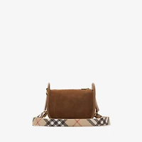 Mini B Clip Messenger Bag in Hazel brown - Women | Burberry® Official