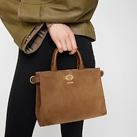 Mini Cotswolds Tote in Hazel brown - Women | Burberry® Official