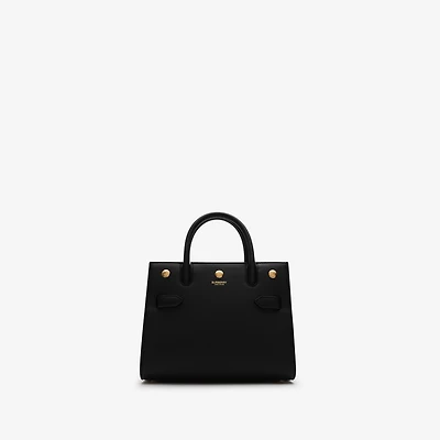 Mini Title Bag in Black - Women | Burberry® Official