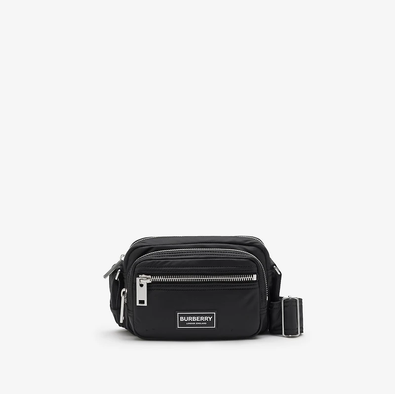 Nylon Crossbody Bag in Black - Men | Burberry® Official